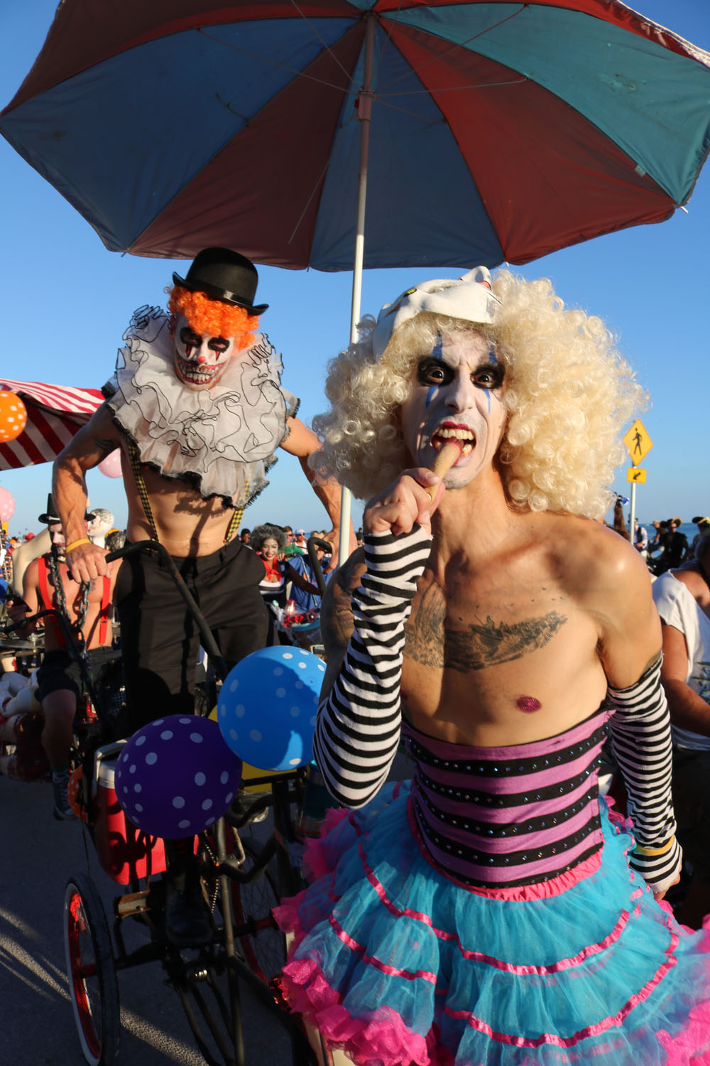 Zombie Bike Ride 2018 photo - Duval Street, Key West